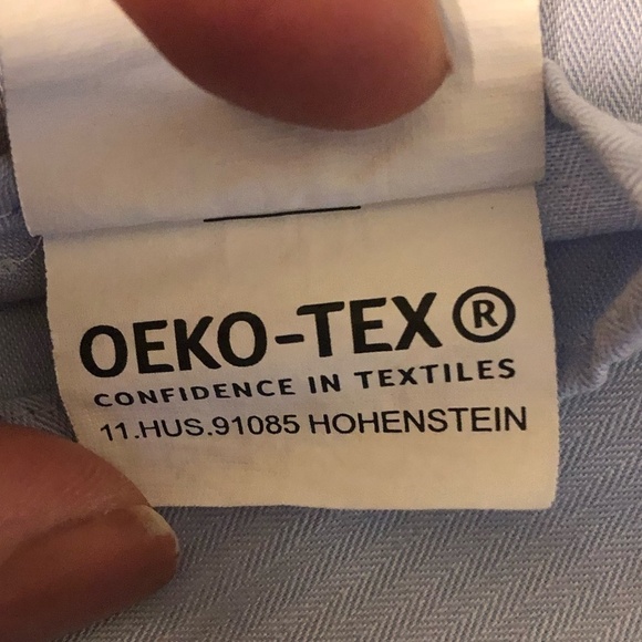 CALVIN KLEIN French Cuff Shirt Men’s Size 16.5 34/35 SlimFit PerformanceNon Iron - Picture 8 of 11